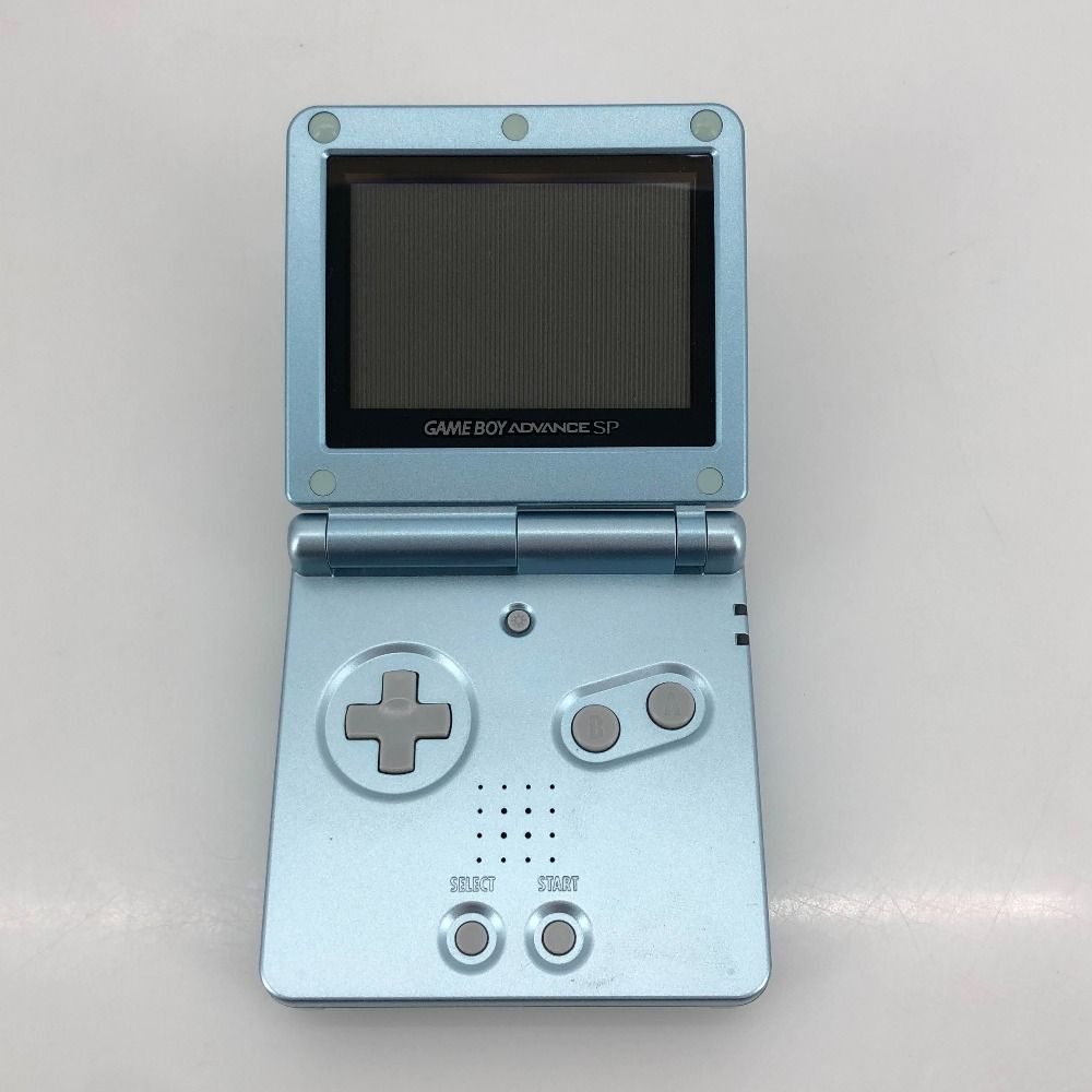 05w15789T GBASP ゲームボーイアドバンスSP 本体 箱あり パールブルー 内箱 動作 済み ゲームハード 品 UP786_INFO