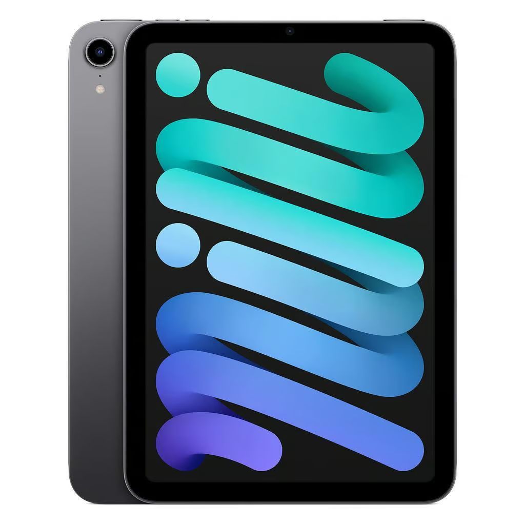 未使用 iPad mini 第6世代 64GB スペースグレイ - 韓国版 ・バッテリー100%・充電0回 新品ケーブルセット付