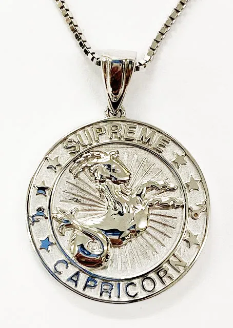 Supreme x Jacob&Co Sterling Silver 魚座 Supreme®/Jacob&Co Sterling Silver Zodiac Pendant | Supreme 24fw