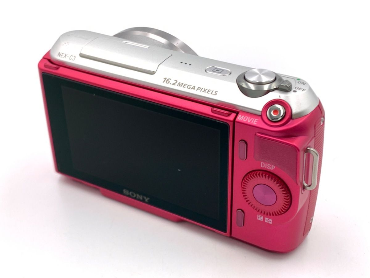 並品 ソニー α NEX C 3 ボディ ピンク
