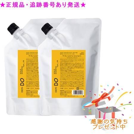 DEMI DO デミドゥ スカルプシャンプー タイプ DS 医薬部外品 詰替 1000mL 2個セット プレゼント付