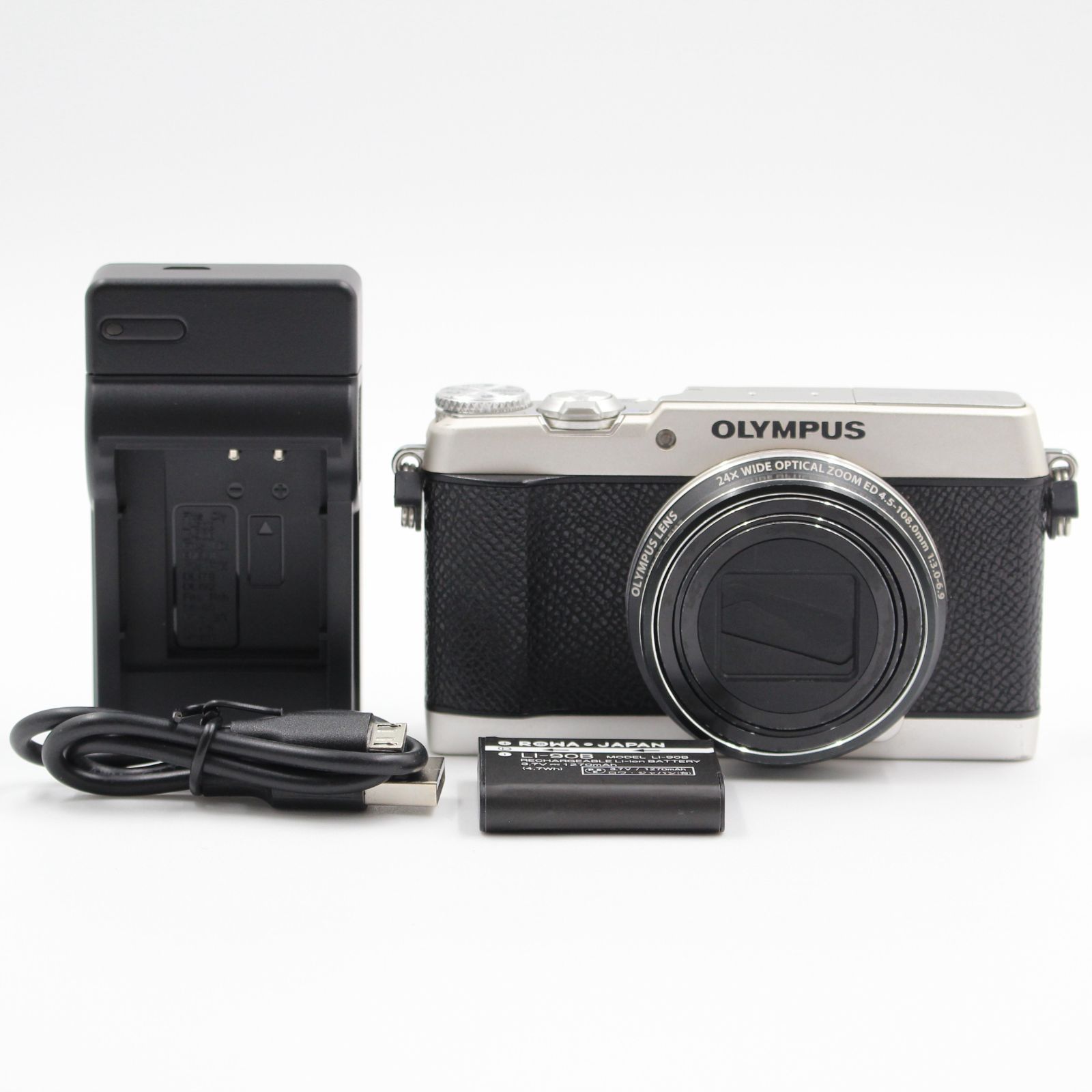 □良品□OLYMPUS STYLUS SH-3 シルバー コンパクトデジタルカメラ オリンパス - メルカリ