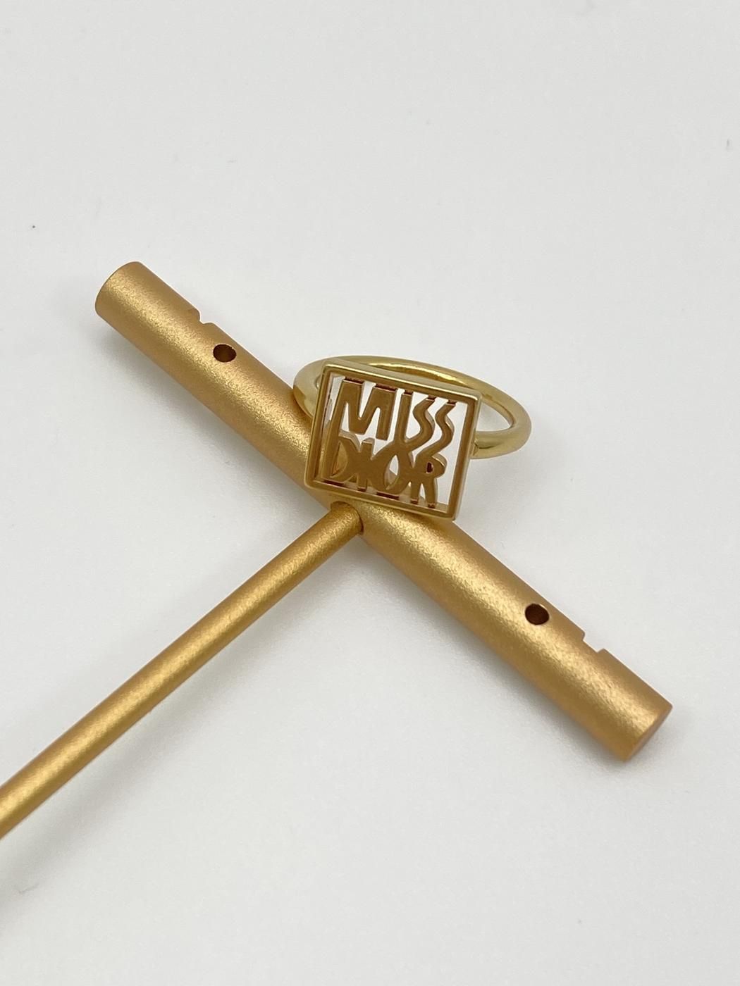 Dior ディオール Miss Dior リング 金 8359 Dior ディオール Miss Dior リング 金 管理番号：8359