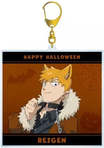 中古】雑貨 霊幻新隆 ハロウィンver. 描き下ろしイラスト BIGアクリル