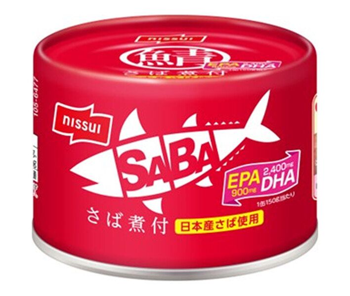 ニッスイ SABA さば煮付 150g缶×24個入× 2ケース ｜ 一般食品 かんづめ 缶詰 鯖