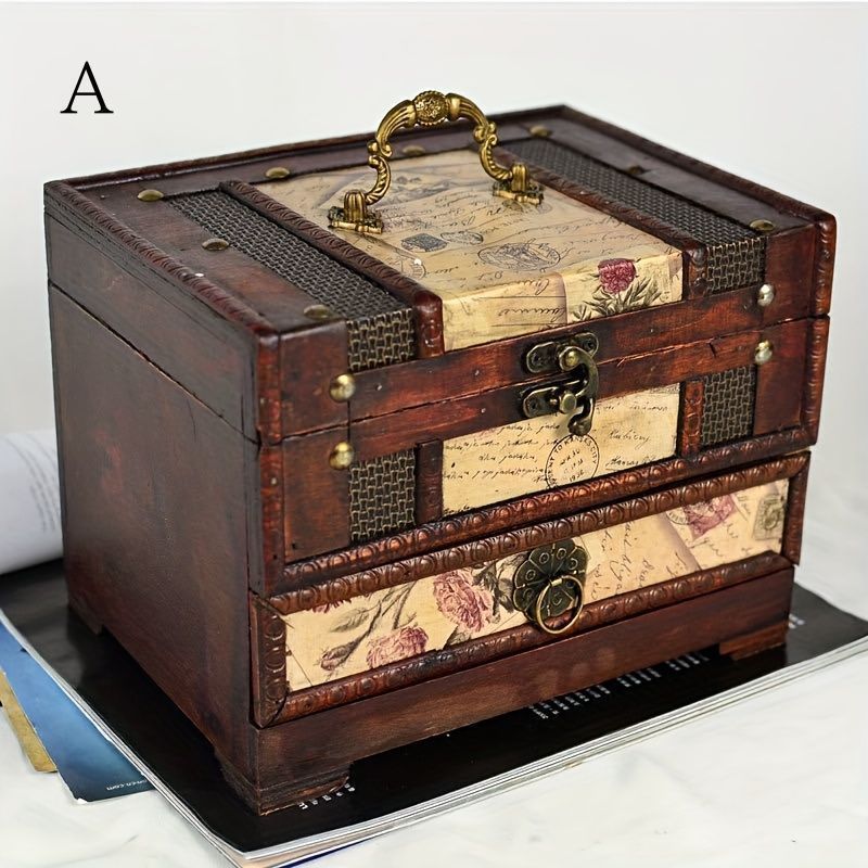 Amazon｜Anberotta コスメ メイクボックス ジュエリーボックス