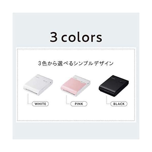 Canon スマートフォン用プリンター SELPHY SQUARE QX10 ブラック 高 