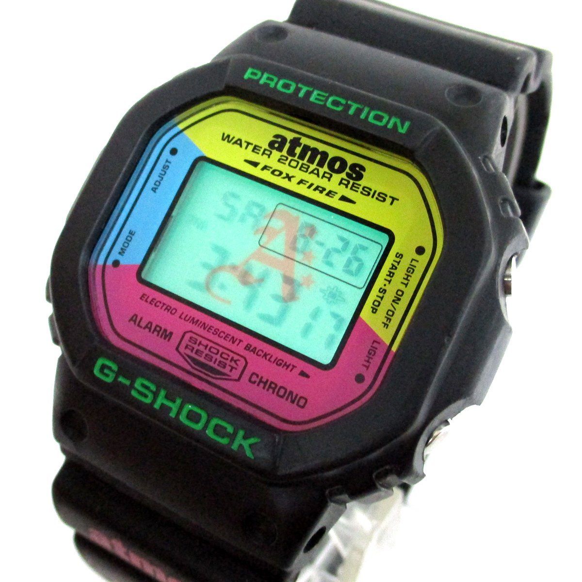 レア カシオ Gショック atmosコラボモデル メンズ デジタル DW-5600VT 時計 CASIO G-SHOCK FOX FIRE アトモス  限定 稼動品 - メルカリ