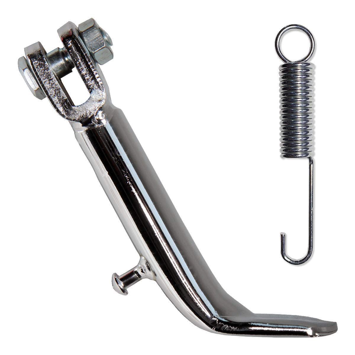 【人気商品】【576】メッキサイドスタンド130ミリ内掛け MINISTAND130IN Cherry