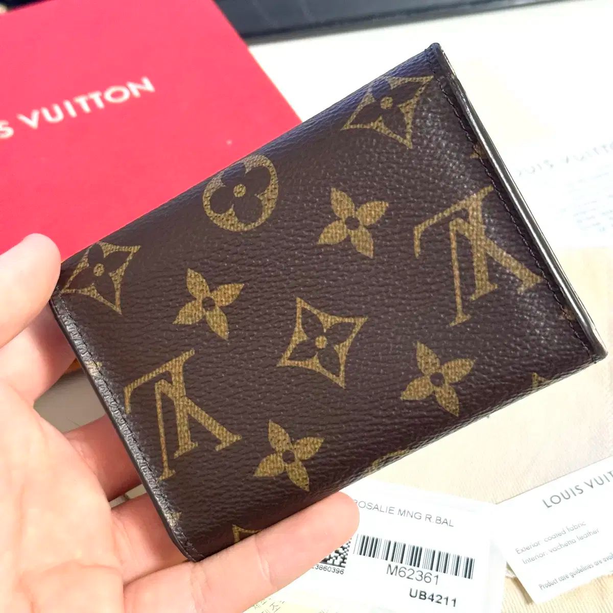ルイ・ヴィトン ロザリー モノグラム 財布 正規品 Louis Vuitton(ルイヴィトン) モノグラム ロザリ 財布
