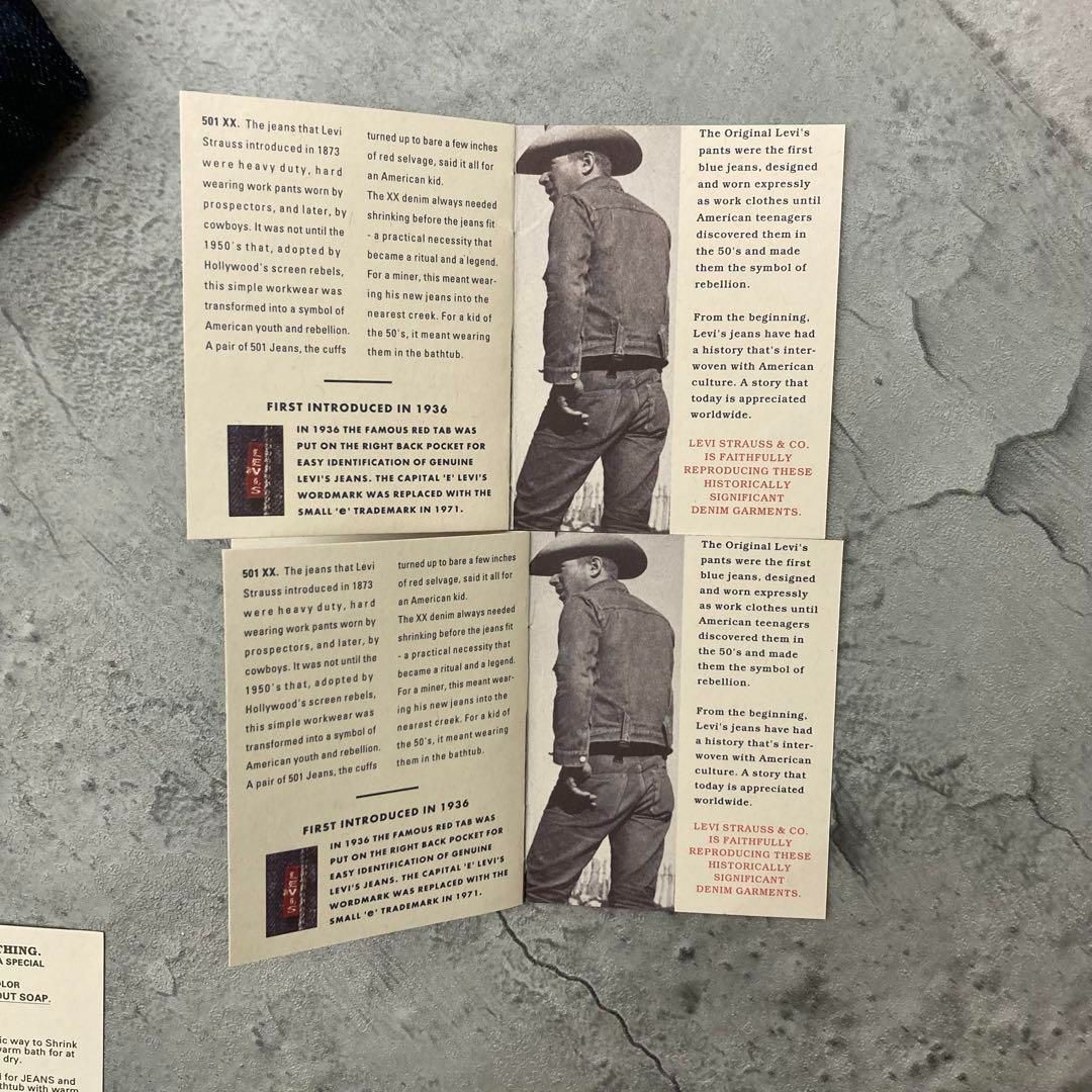 未使用 デッドストック リーバイス バレンシア 501XX 97年 BIG E