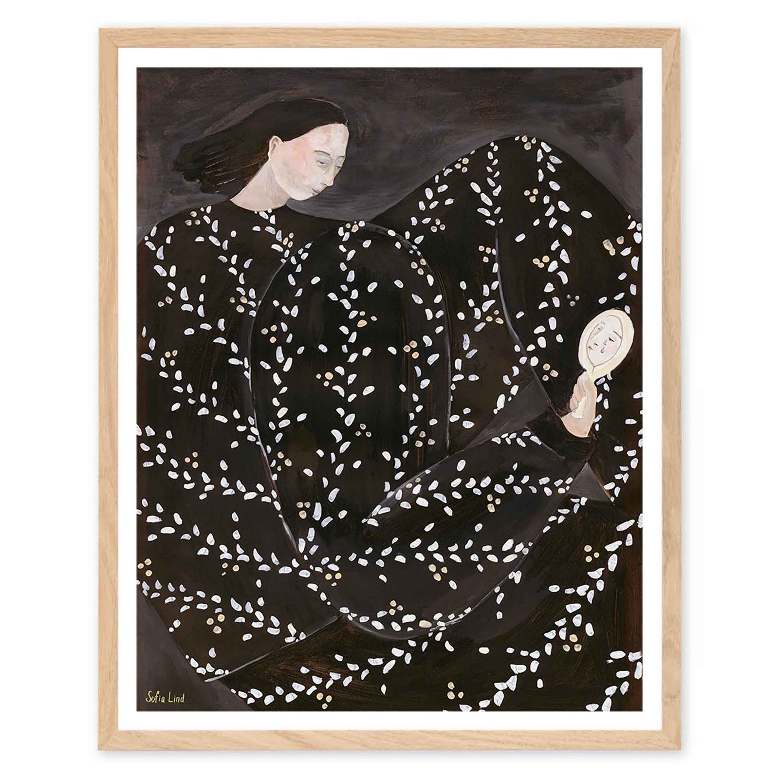 The Poster Club アートポスター 40×50cm Mirror Mirror ポスタークラブ 北欧雑貨|124x10405-40x50