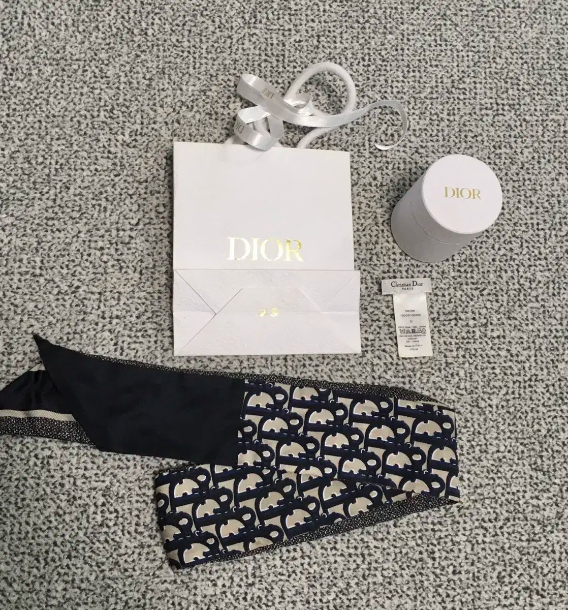 Christian Dior ミッツァ ネイビー Christian Dior ミッツァ ネイビー - メルカリ