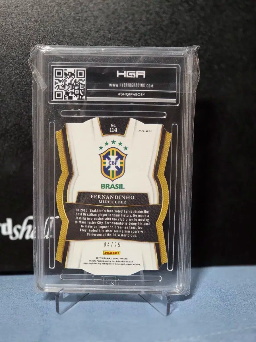 パニーニ セレクト ゼブラ ペルナンジーニョ 4 25 HGA 9 0