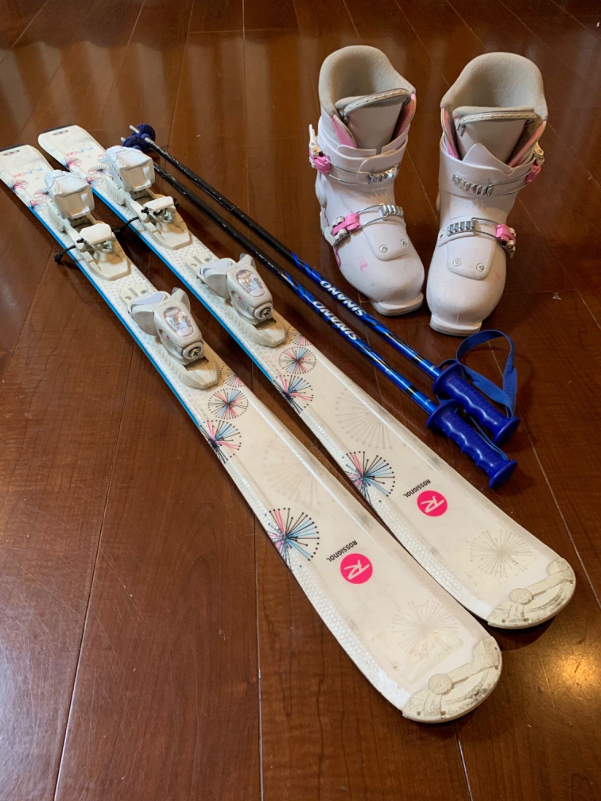 小学生スキー板、ブーツセット Rossignol fun girl 120cm - メルカリ