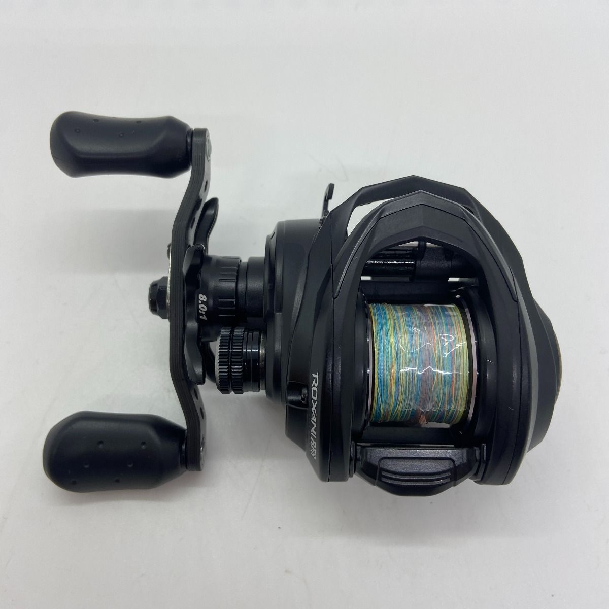 ΨΨAbu Garcia アブガルシア ベイトリール ロキサーニBF8-L 箱付 ΨΨAbu Garcia アブガルシア ベイトリール ロキサーニBF8-L 箱付