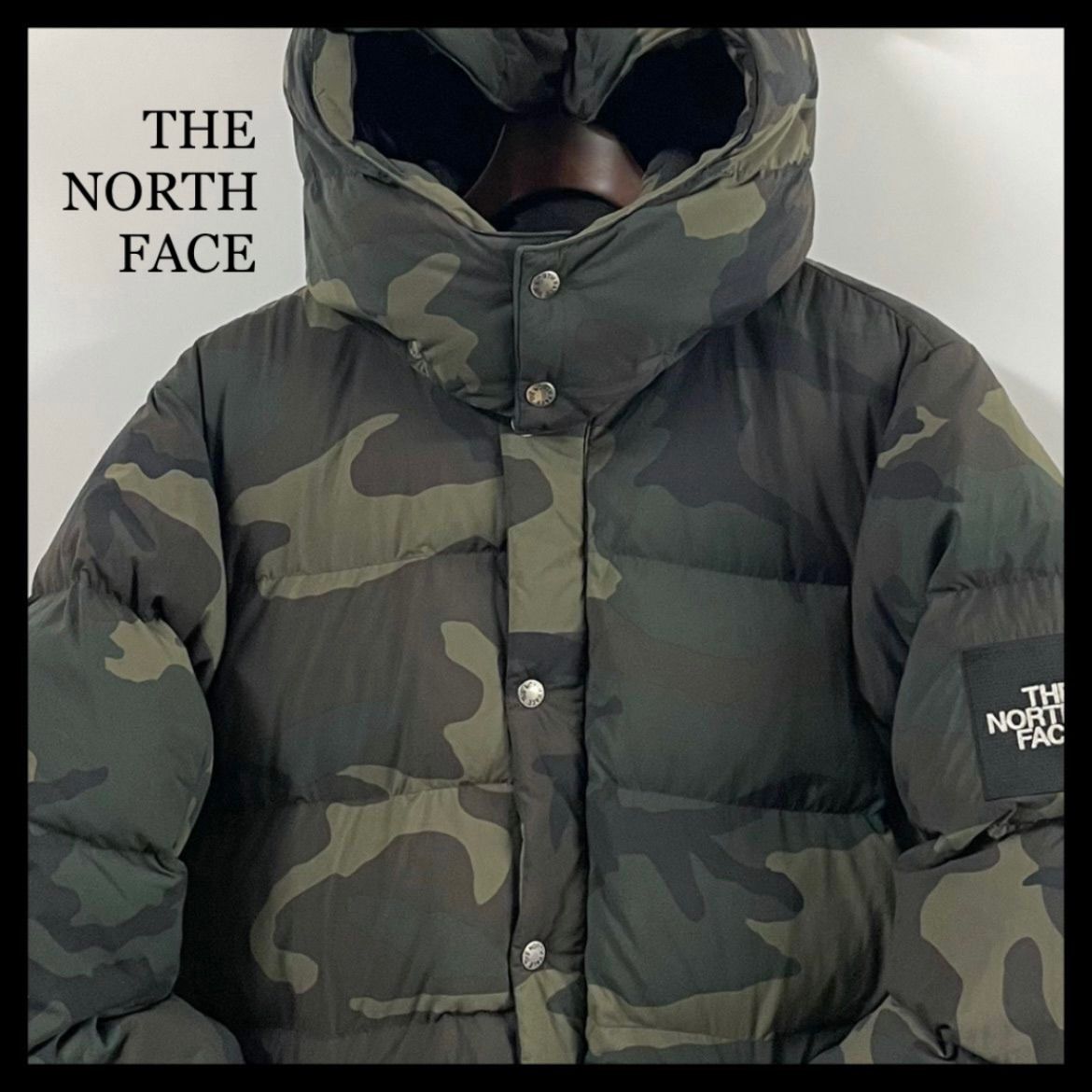 THE NORTH FACE ノースフェイス キャンプシエラ ダウン 迷彩 美品