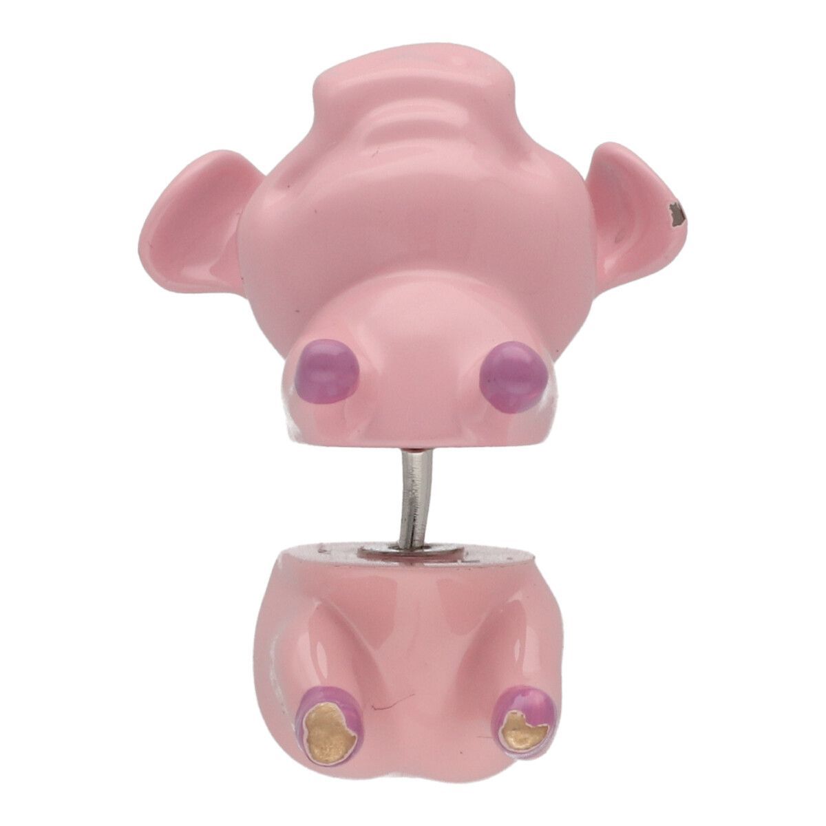 中古】 BALENCIAGA バレンシアガ HAPPY PIG ピアス ハッピー
