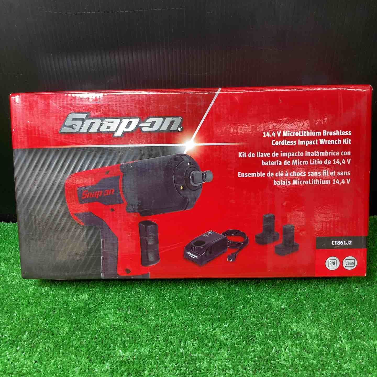 スナップオン CT861J2 コードレスインパクト スナップオン/Snap-on 14.4V 3/8sq コードレスインパクトレンチ