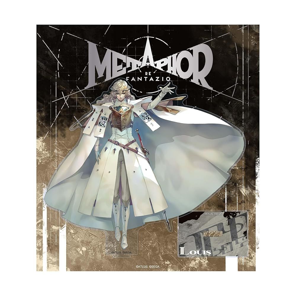 Amazon.co.jp: メタファー展 ルイ アクリルネームプレート D