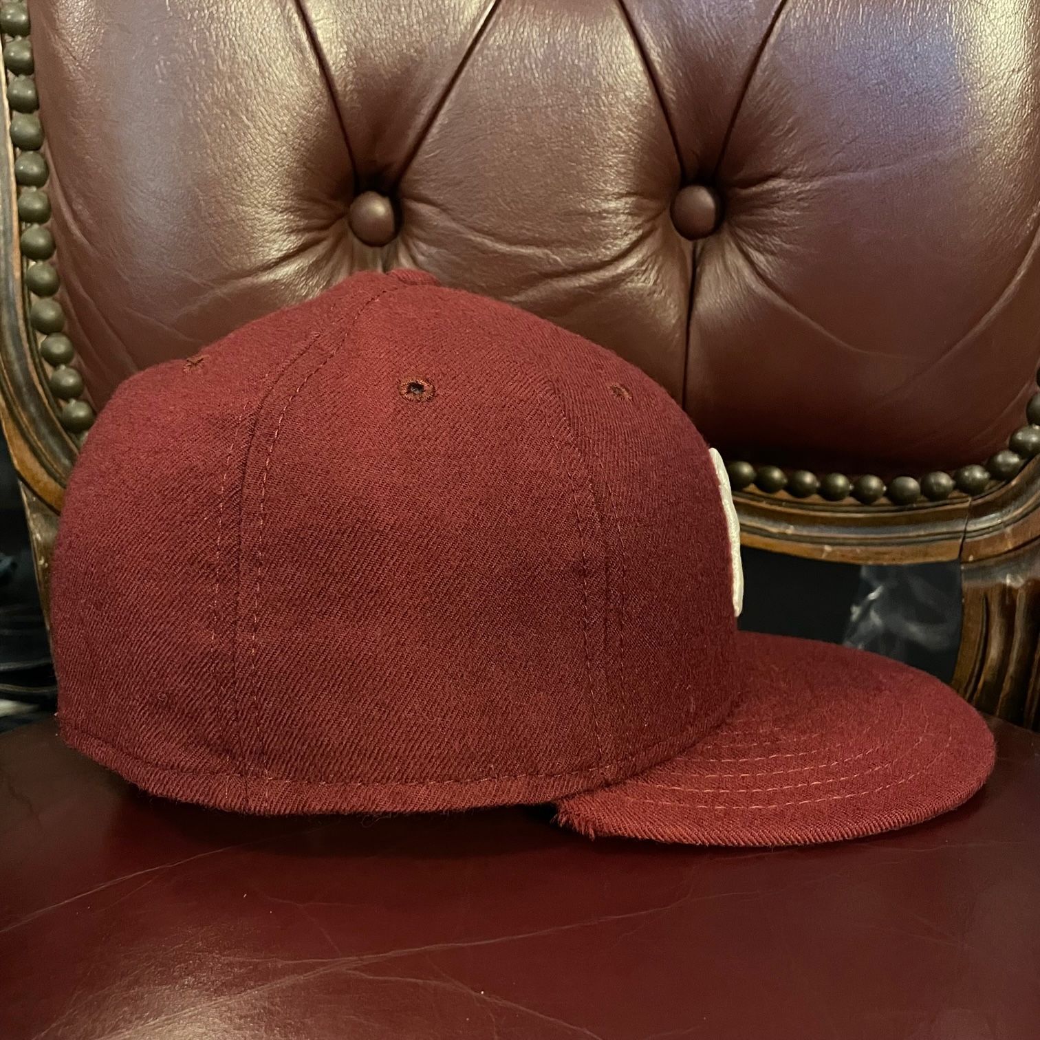 New Era 59FIFTY バーガンディキャップ 7 3/8 Amazon | [ニューエラ] 59FIFTY 【BLANK LOW-CROWN FITTED CAP