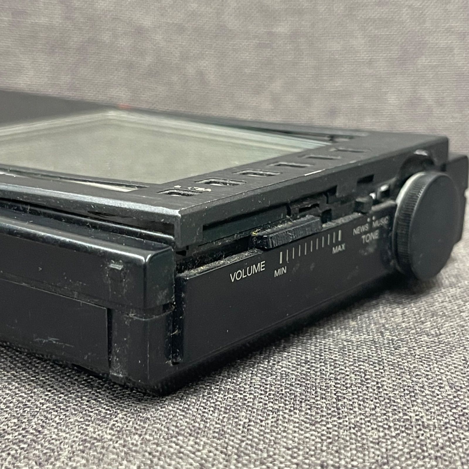 NPA】ジャンク SONY ソニー シンセサイザーレシーバラジオ ICF-7600DA