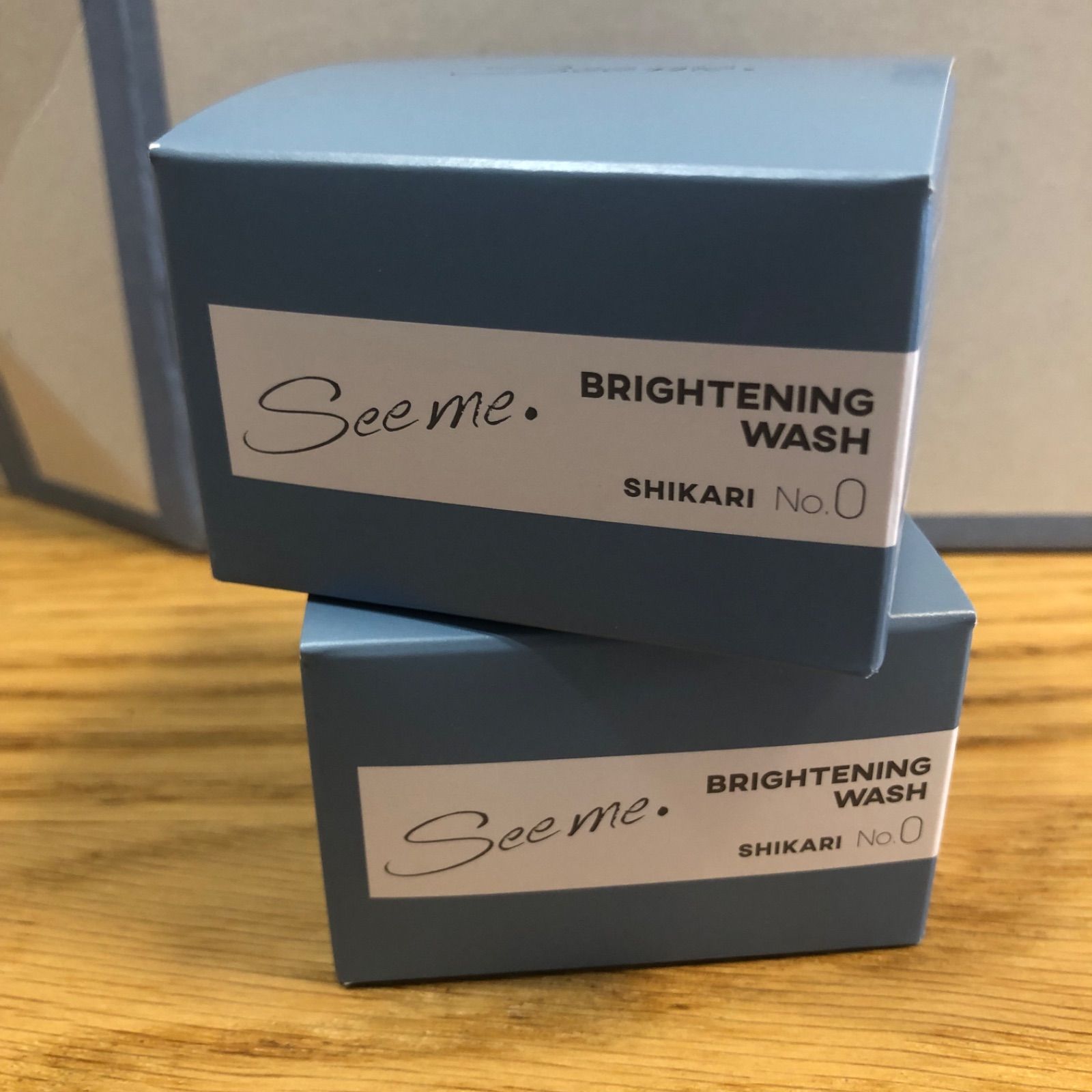 shikari brightening wash リフィル 60g 4個セット - 洗顔料