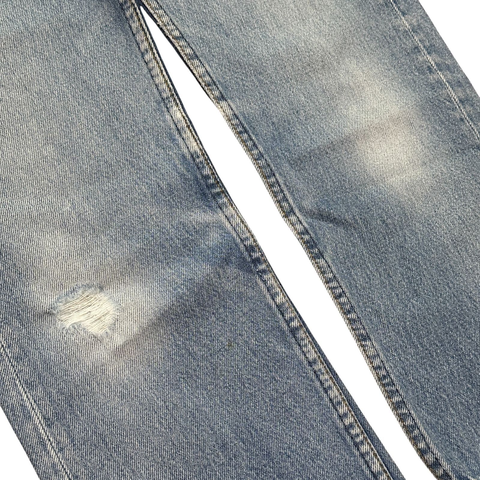 【美品】リーバイス 501 ボタン裏546 ライトブルー デニム 90s USA LEVI'S 501xx 90's USA製 ボタン裏546 テーパードデニム ライト
