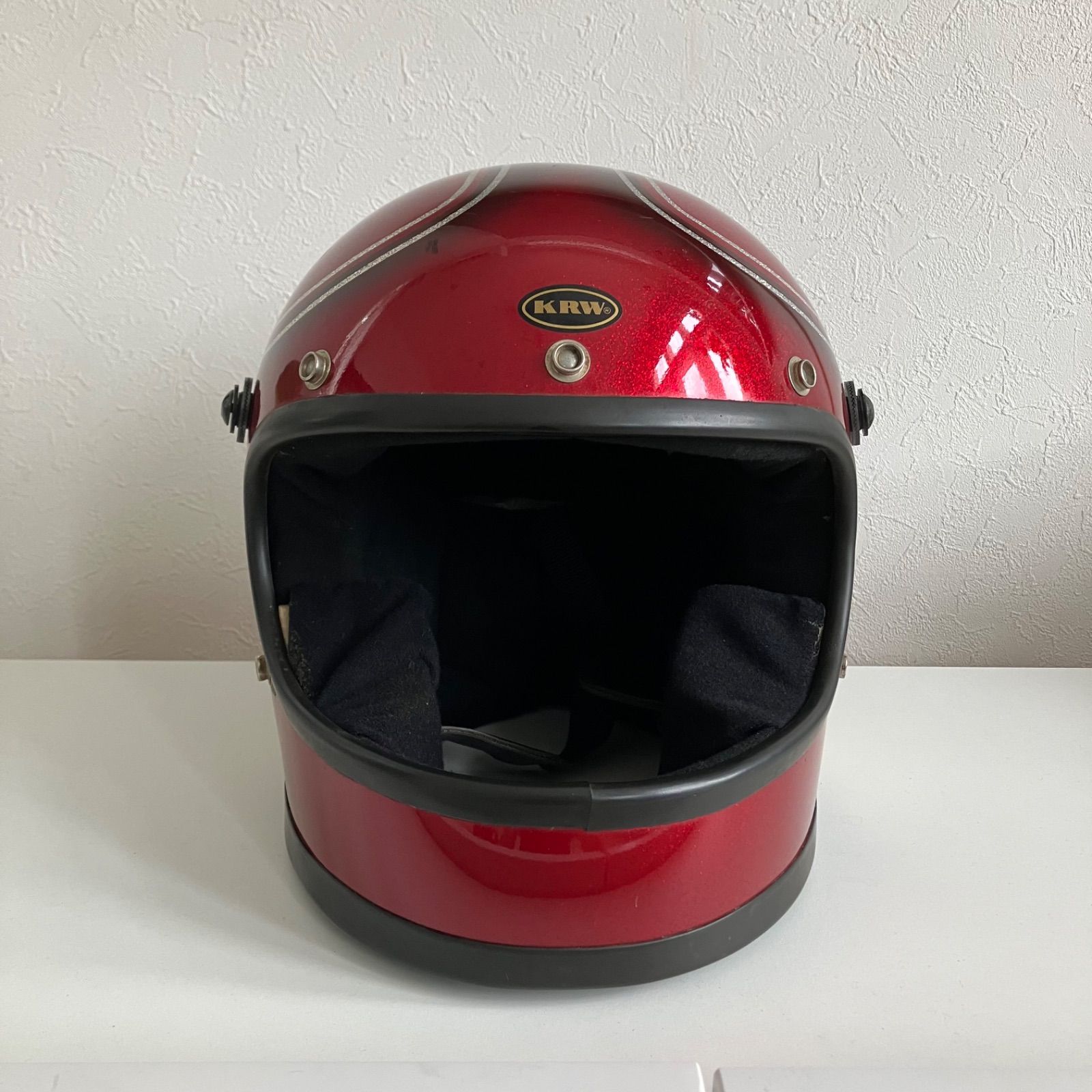SHOEI リペア済み ビンテージヘルメット 族ヘル 当時物 旧車ヘルメット Yahoo!オークション -「shoei 族ヘル」の落札相場・落札価格