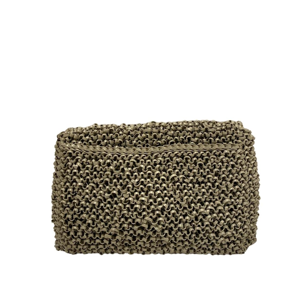 ANTEPRIMA(アンテプリマ) ショルダーバッグ美品 ワイヤーバッグ グレー  