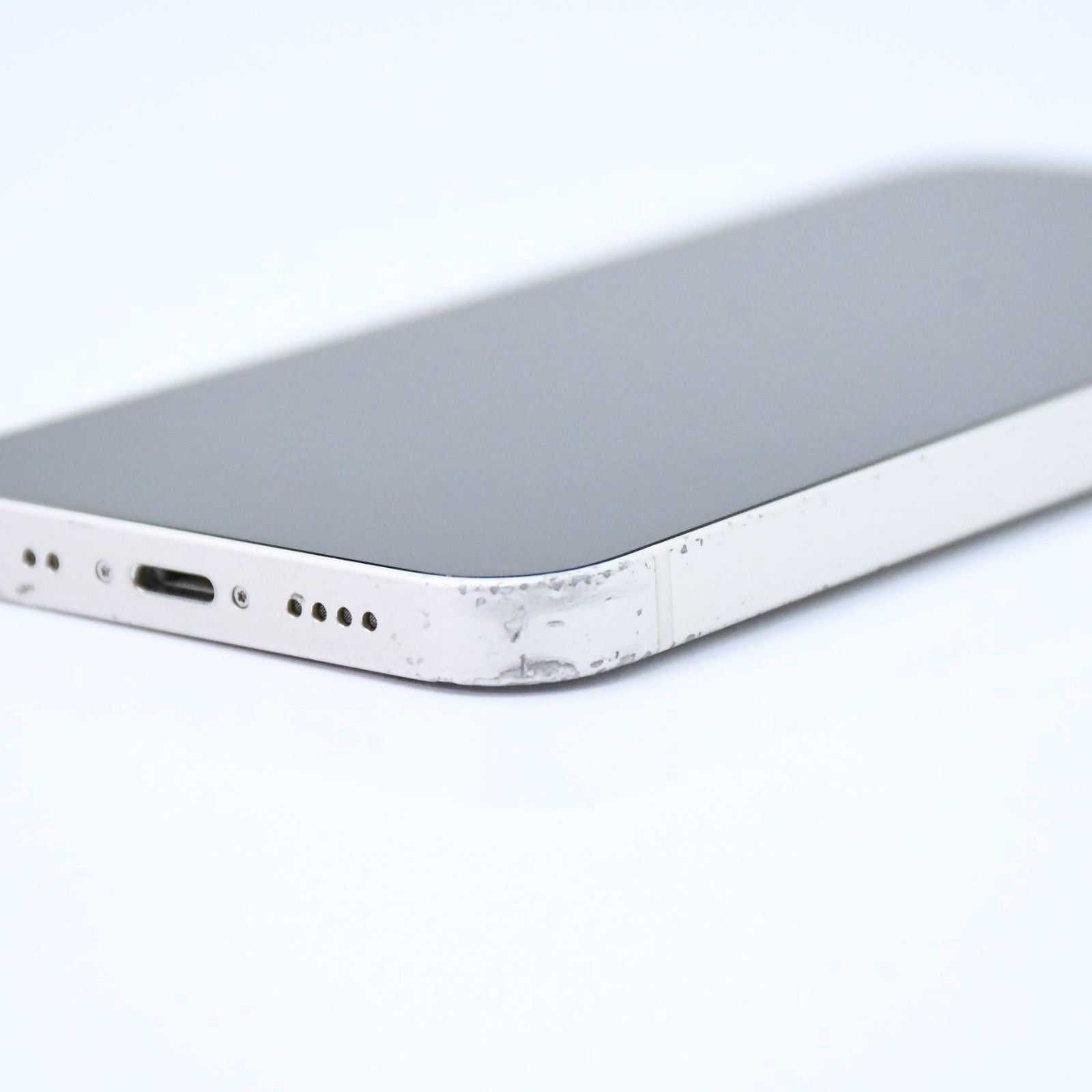 APPLE 【背面割れ（動作可）液晶美品】SIMフリー iPhone12 mini 64GB 