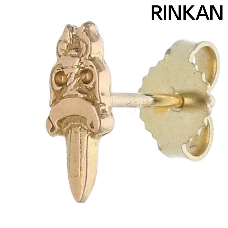 クロムハーツ　ピアス　22k CHROME HEARTS 22K CH PLUS EARRING クロムハーツ 22Kピアス CH