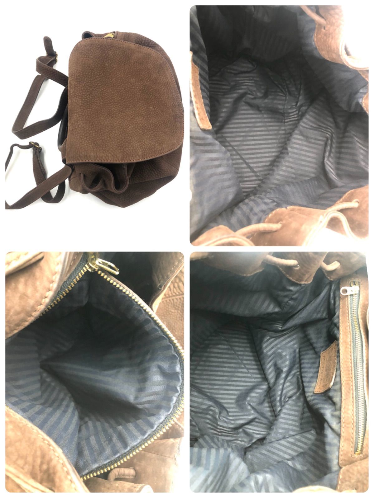 □極美品□希少イタリア製□OLD COACH オールドコーチ リュック