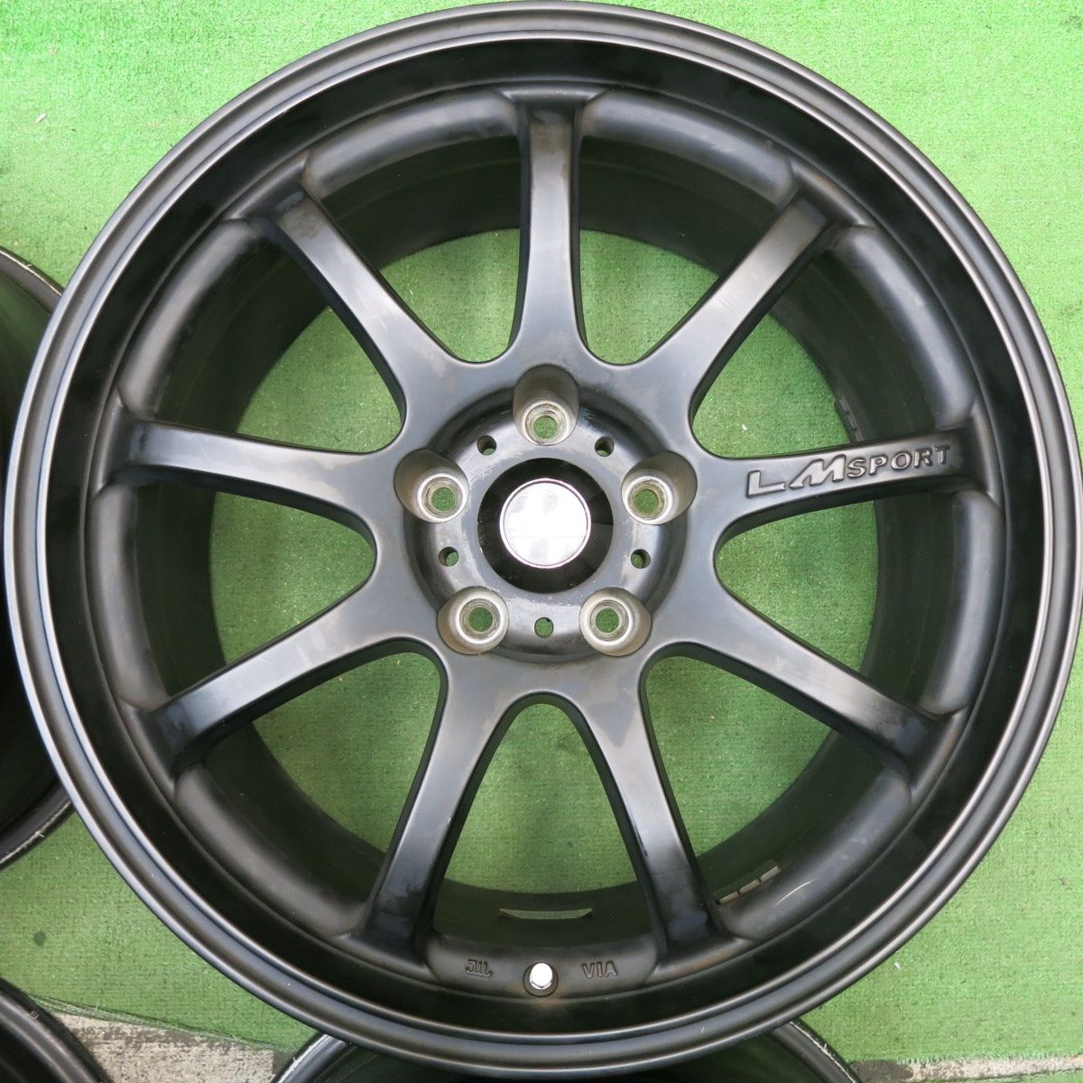 4本価格 LM SPORT ホイール 18インチ 18×8.5J LMスポーツ PCD114.3 5H 5100506HAホ