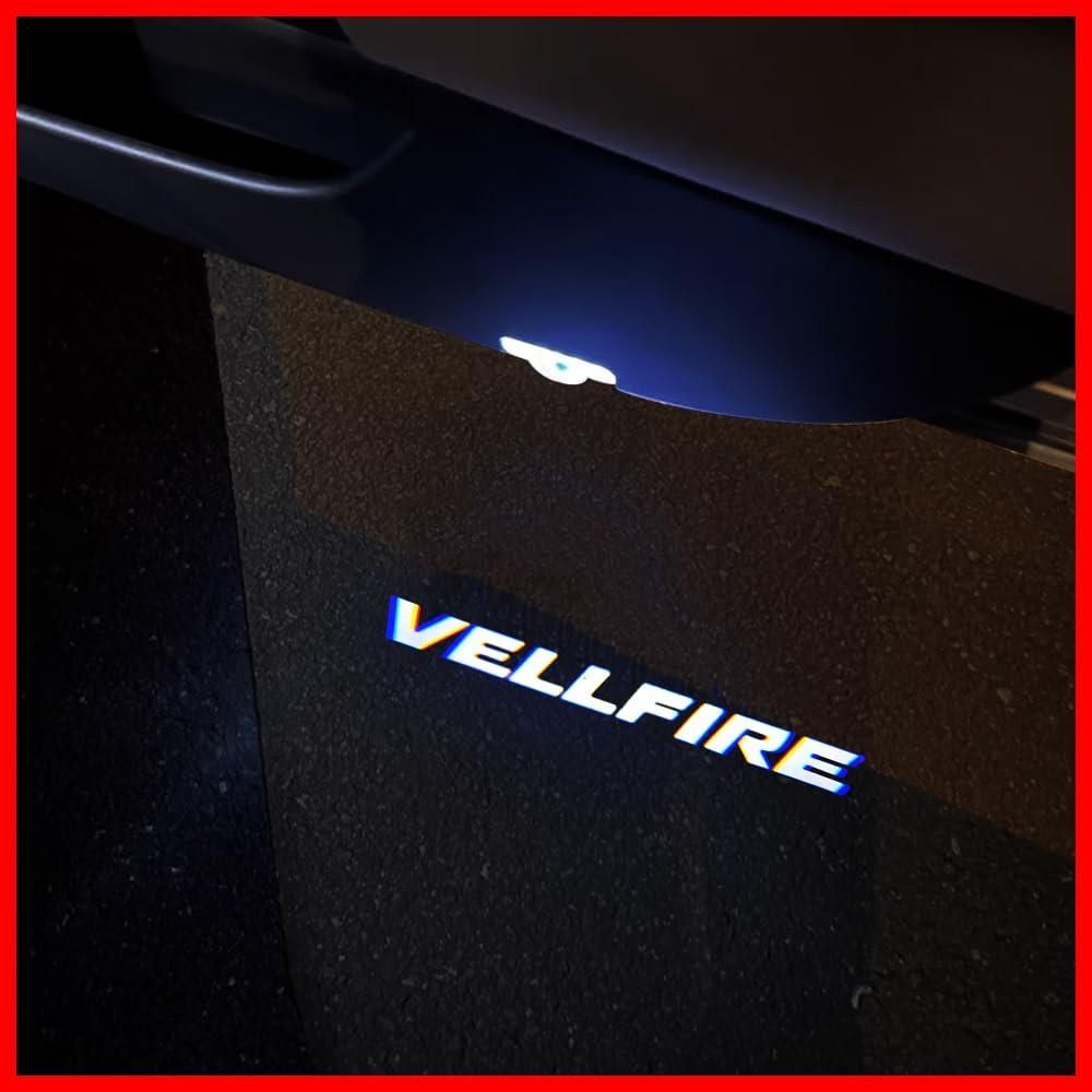 LEDロゴ投影 トヨタヴェルファイア カーテシランプ カーテシ ドアウェルカムライト 車用ドアランプ対応トヨタ カーテシライト Vellfire  新型ヴェルファイア 30工具付き2個セット - メルカリ