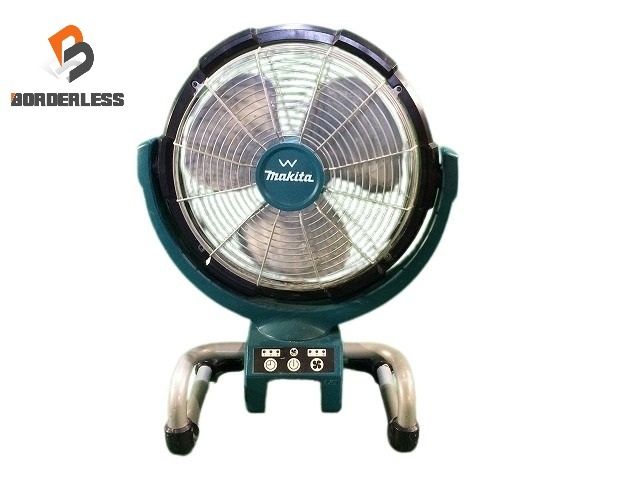 比較的 makita マキタ 14.4V|18V 充電式産業扇 CF300D ACアダプタ付 送風機 扇風機 充電式ファン 電動工具112942