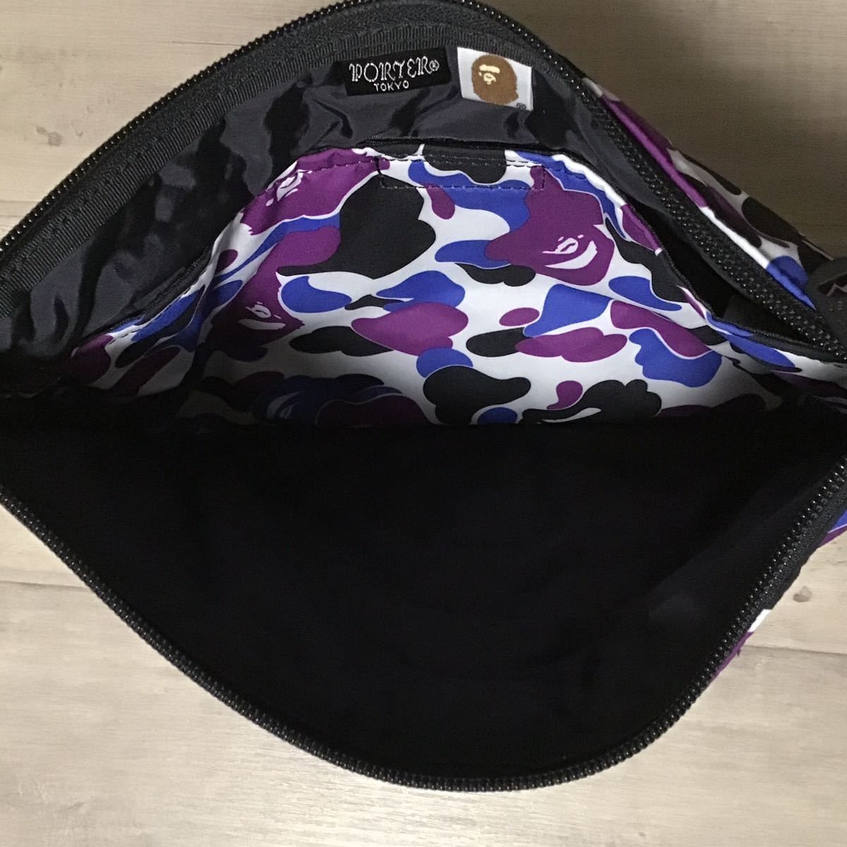 香港限定 ポーター BAPE シャーク サコッシュ shark porter