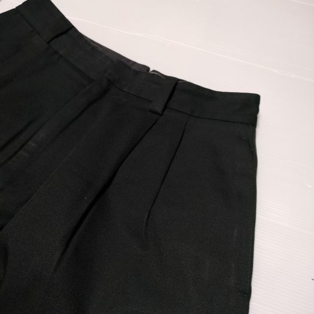 MARGARET HOWELL 578-0242602 WOOL COTTON TWILL ワイド パンツ