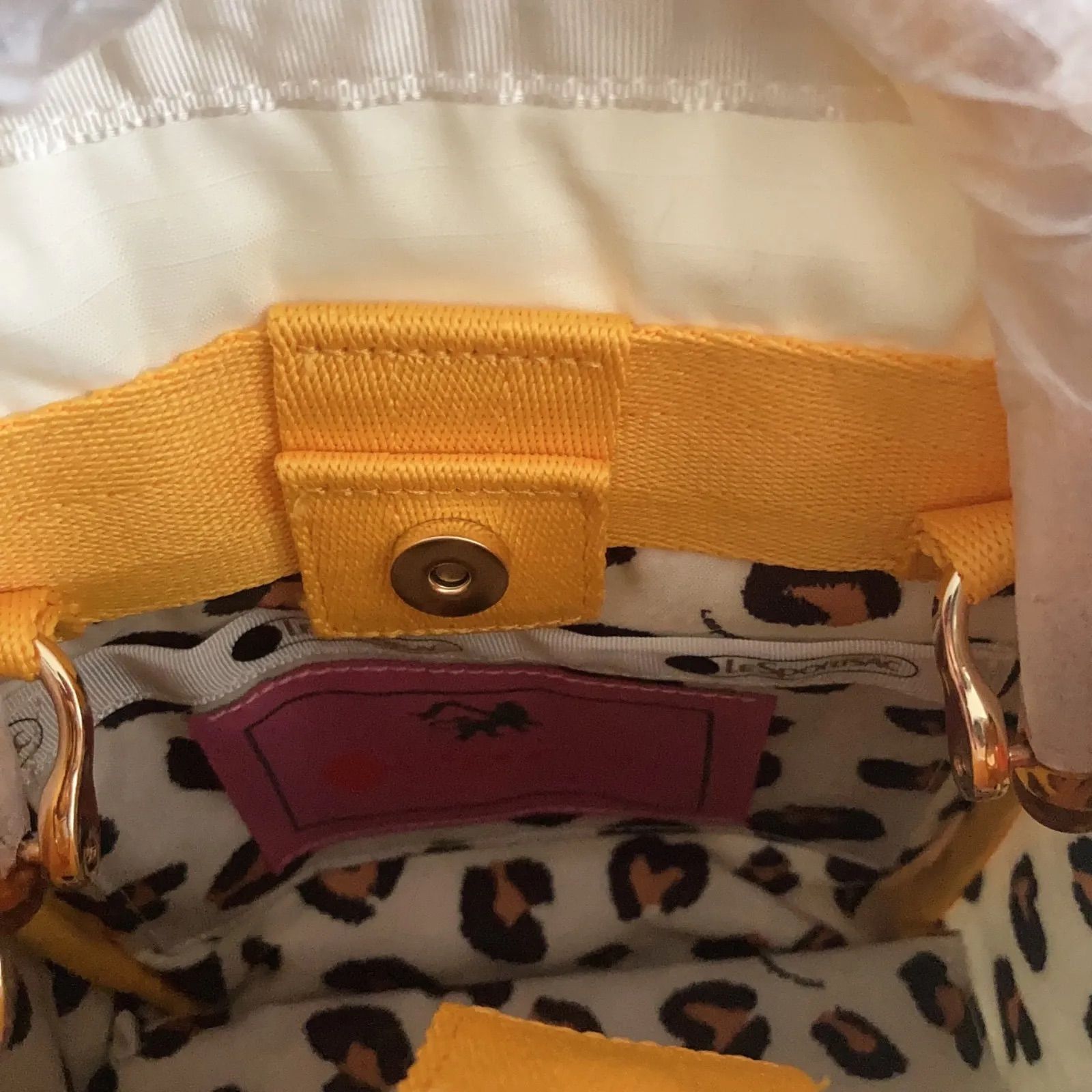 【新品未使用】LeSportsac アトリエショルダーバッグ ゴールド レスポートサック アトリエ ショルダーバッグ 2way トートバッグ
