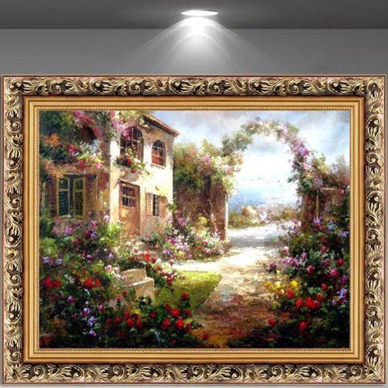 油彩 静物画 風景画 廊下壁画 応接間掛画 玄関飾り 装飾画 花の