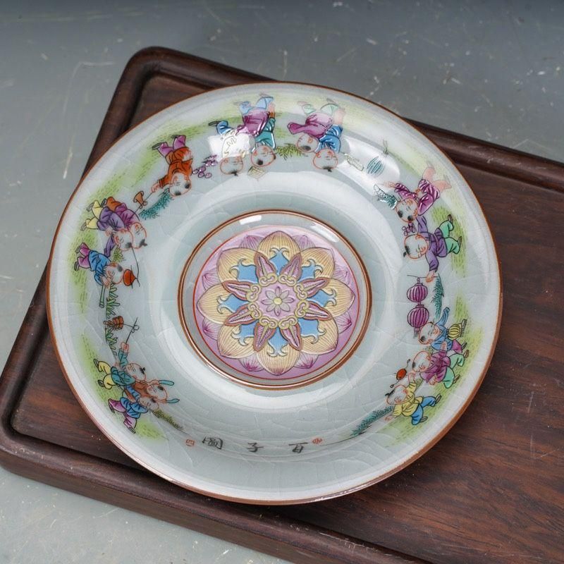 景徳鎮 陶磁器 百子図三才蓋碗 茶碗 茶道具 煎茶器 新品未使用 景徳鎮 陶磁器 百子図三才蓋碗 茶碗 茶道具 煎茶器 新品未使用
