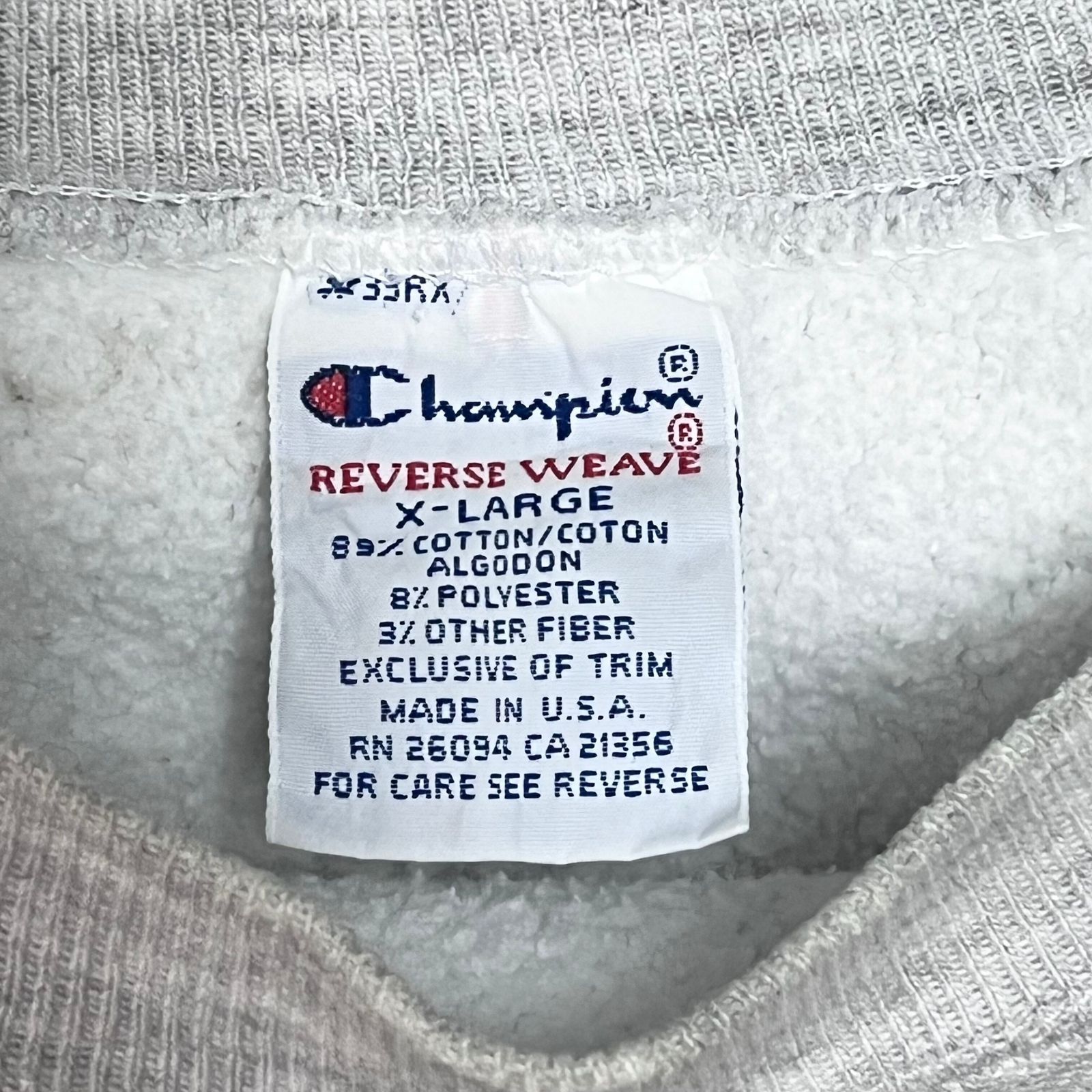 CHAMPION Reverse Weave BROOKS Print Pullover Sweat(90年代) - メルカリ