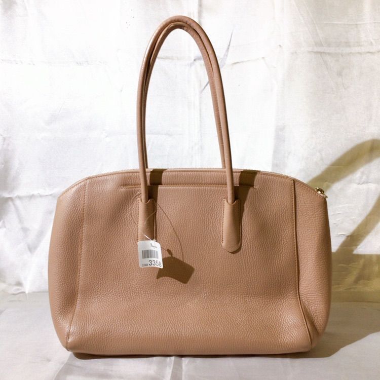 FURLA フルラ トートバッグ ショルダー ピンクベージュ レディース