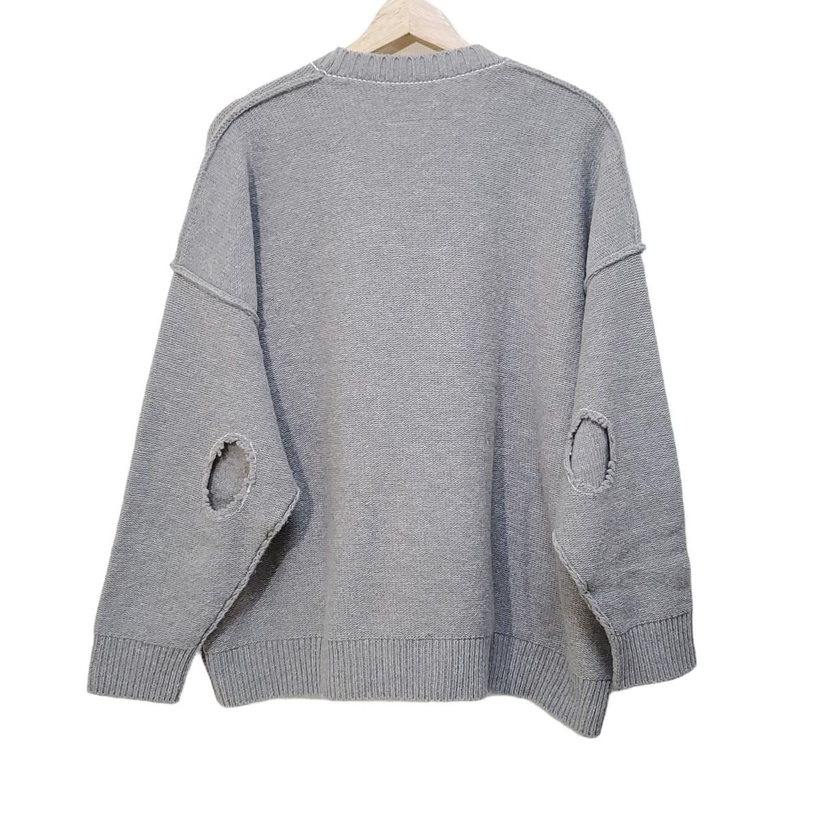 MM6(エムエムシックス) カーディガン サイズS レディース美品 - グレー  