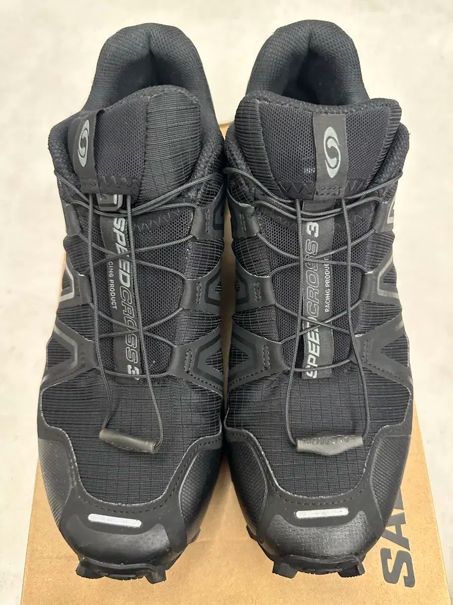 275 SALOMON サロモン スピードクロス 3 黒 クワイエット シャドー