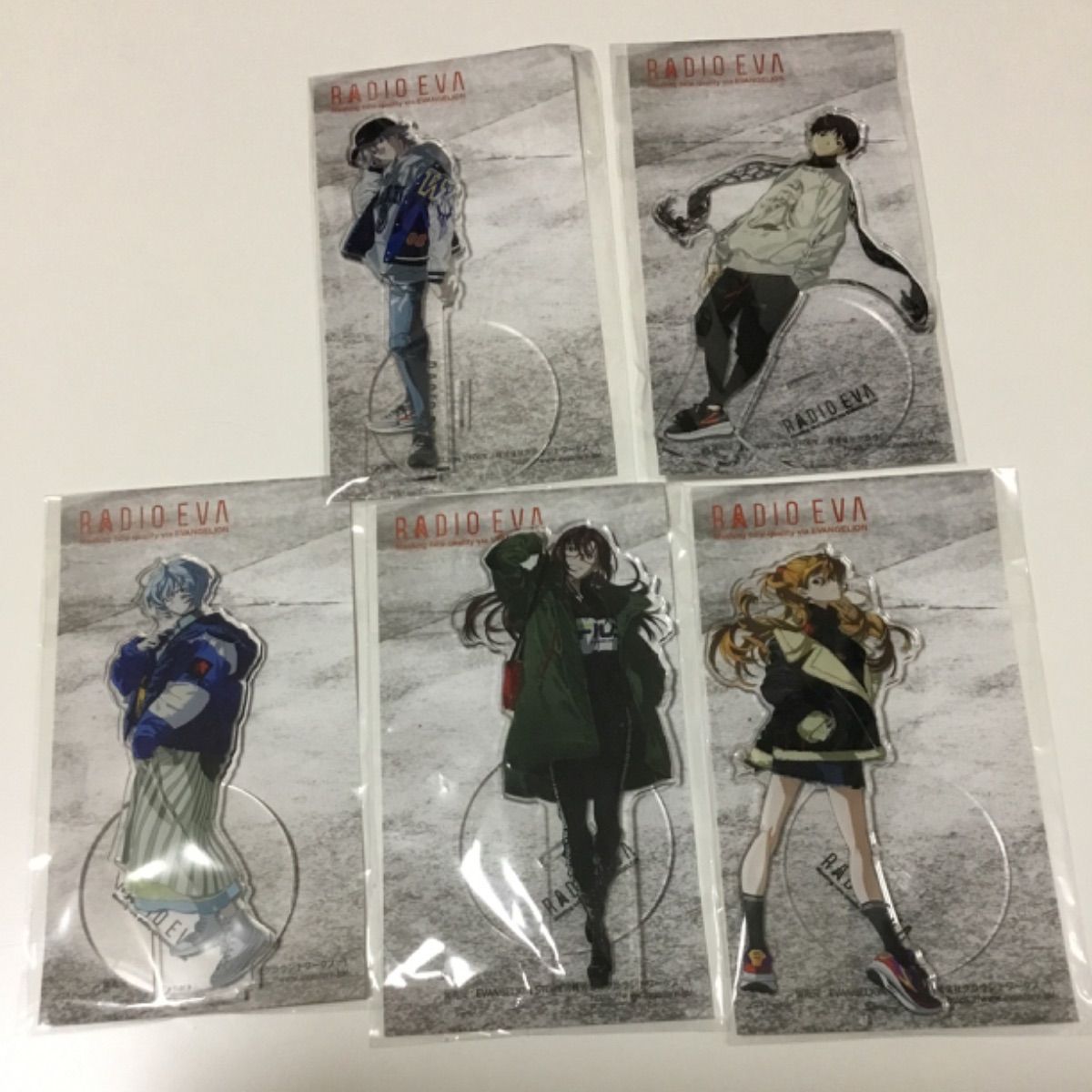RADIO EVA アクリルスタンド 第5弾 5種セット！ - メルカリ