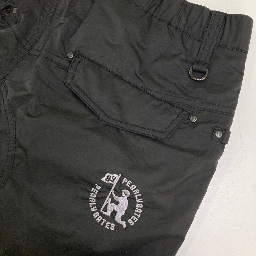 サイズ：5 PEARLY GATES パーリーゲイツ 裏地付 パンツ ブラック系