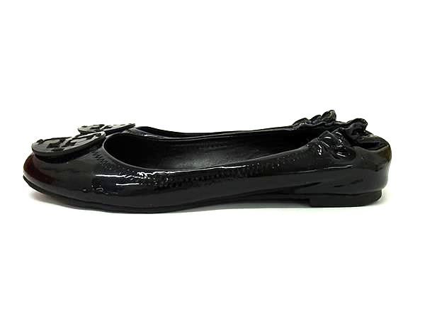 TORY BURCH トリーバーチ パテントレザー フラットシューズ
