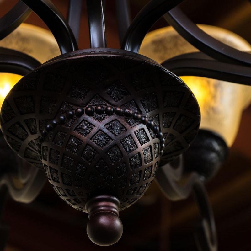 六角木枠×6灯◾️廃盤 VERONICA 天井照明 ペンダントライト シャンデリア 六角木枠×6灯◾️廃盤 VERONICA 天井照明 ペンダントライト