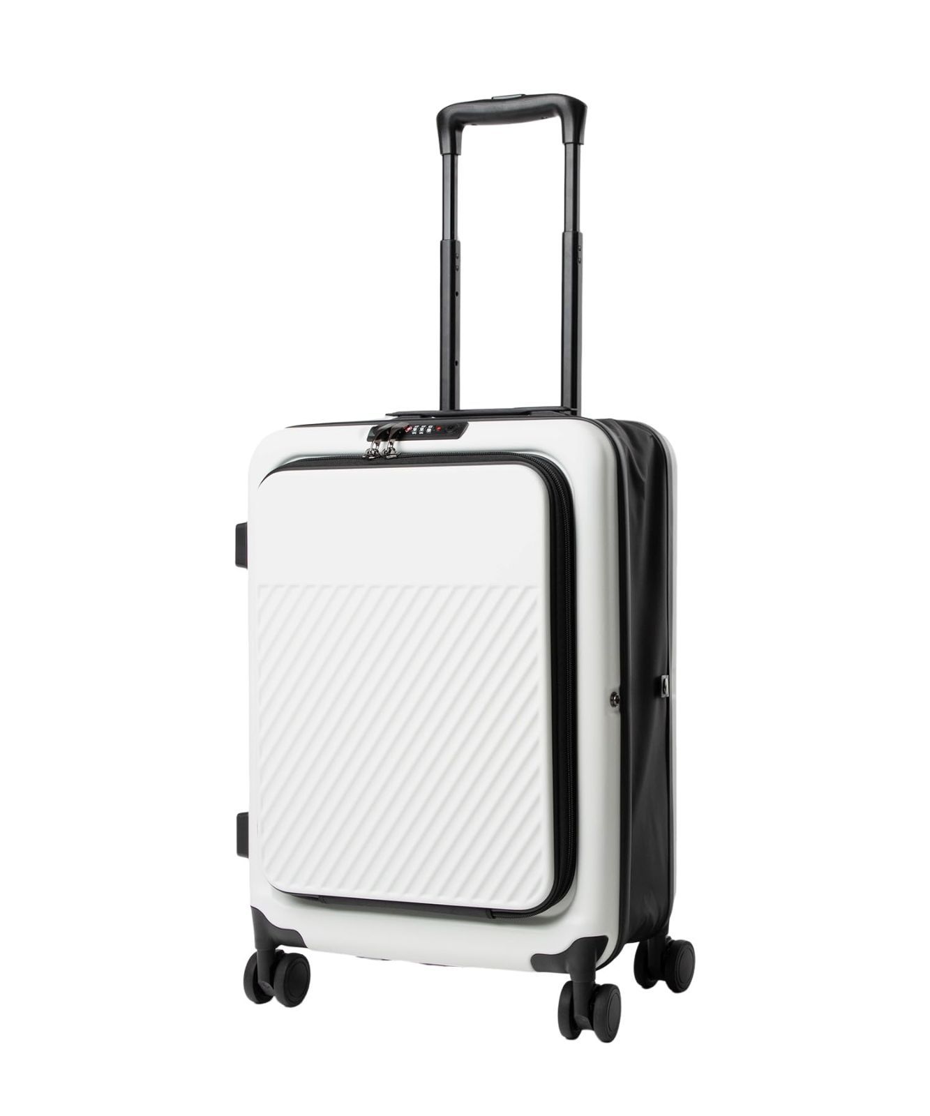 在庫処分 フロントオープン スーツケース 45L アンノウンアンドコー